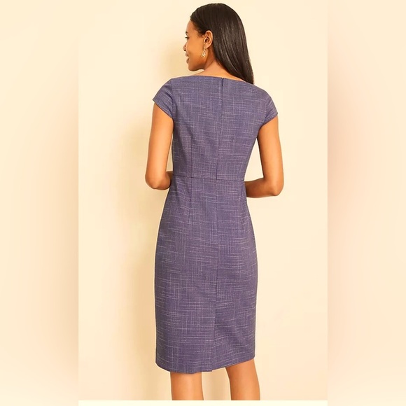 Elegant Purple Women's Dress - Picture 1 of 11